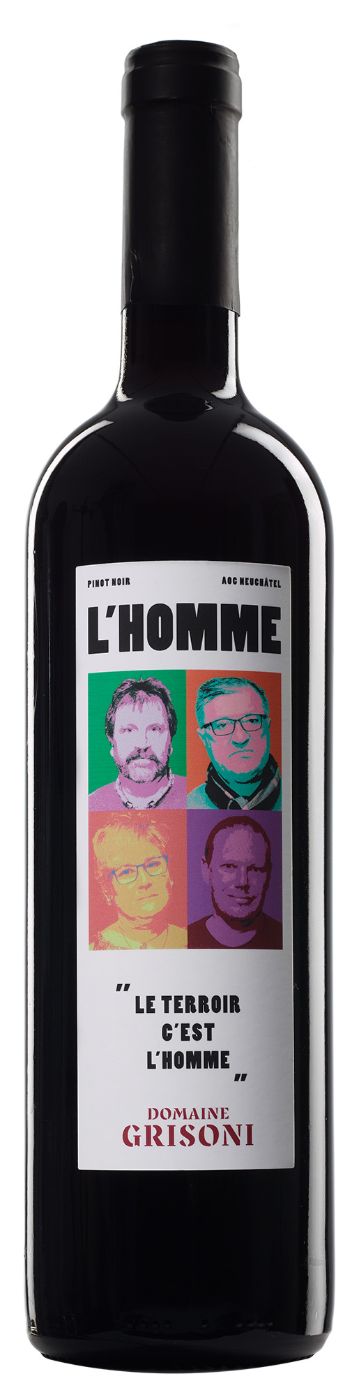 Grisoni L'Homme Pinot Noir Neuchâtel AOC