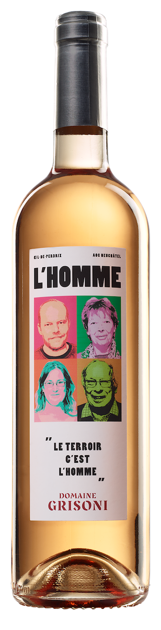 Grisoni L'Homme Oeil-de-Perdrix Neuchâtel AOC