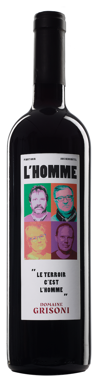 Grisoni L'Homme Pinot Noir Neuchâtel AOC