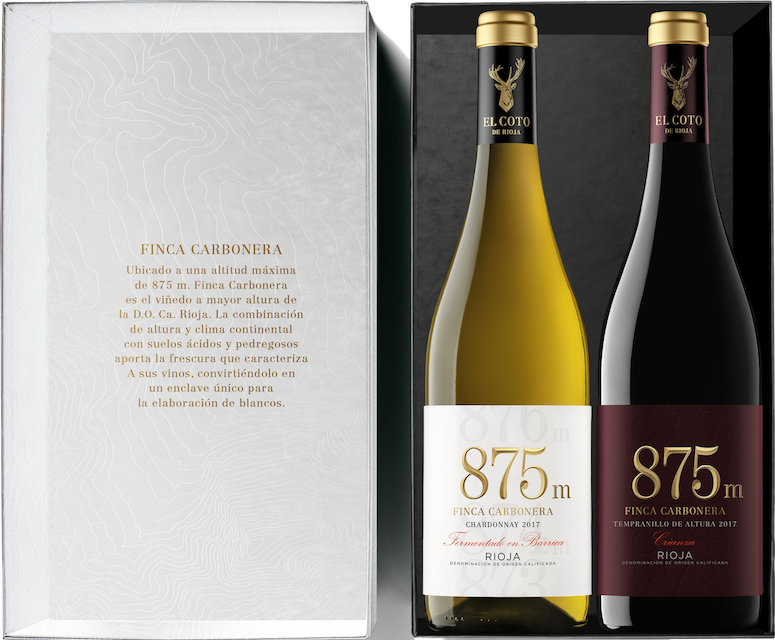  875 m Tempranillo / Chardonnay Finca Carbonera Rioja DOCa