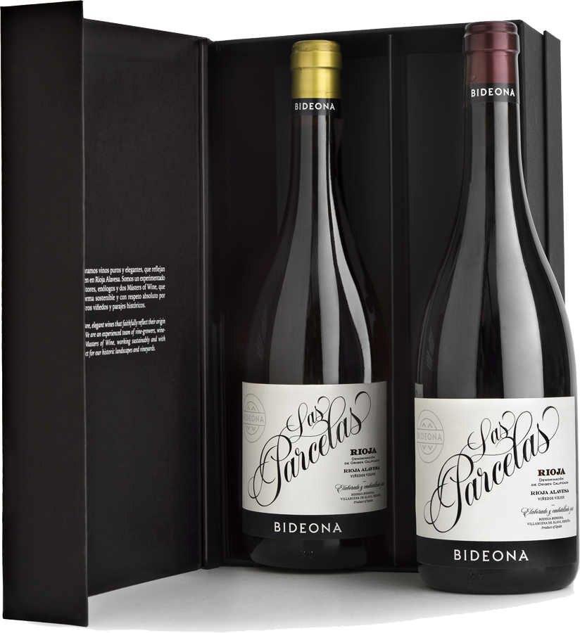 Bideona Las Parcelas Bianco & Tinto Geschenkkarton