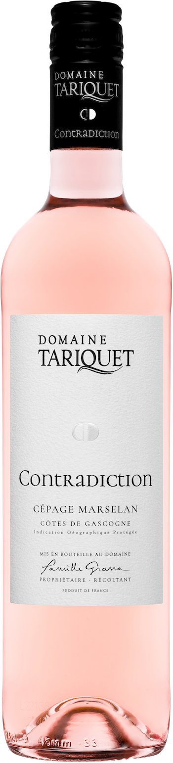 Rosé Contradiction Cépage Marselan Côtes de Gascogne IGP