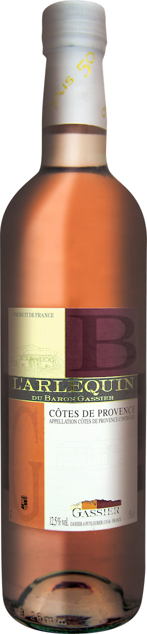 L'Arlequin du Baron Gassier Rosé C.-de-Provence AOC