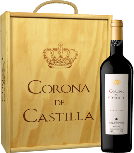 Corona de Castilla Prestigio 3er Holzkiste Ribera del Duero DO