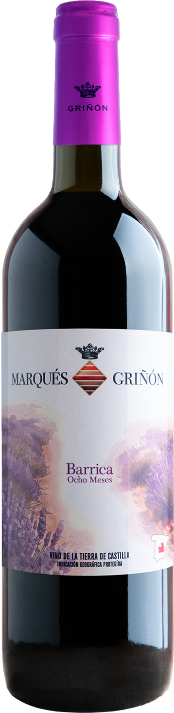 Barrica Ocho Meses Tinto Tempranillo, Graciano, Cabernet Sauvignon, Petit Verdot, Syr Vino de la Tierra de Castilla