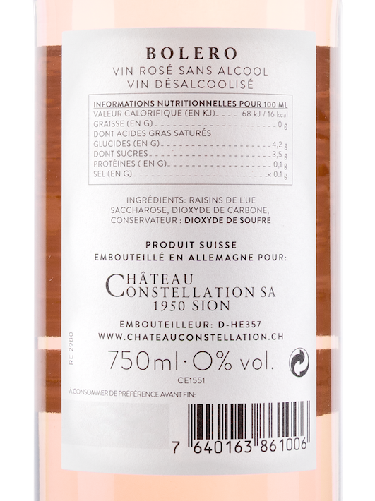 Bolero Vin Rosé Alkoholfrei 