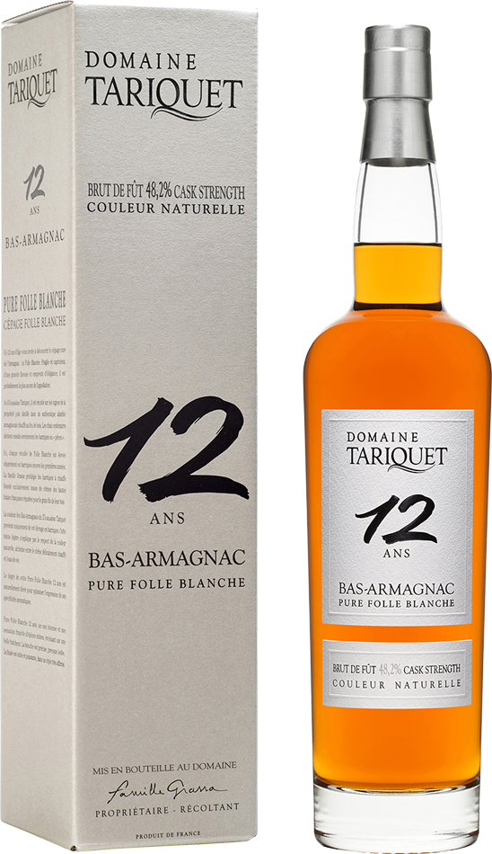 983117-folle-blanche-12-ans-bas-armagnac-aoc-70-cl 12 ans Brut de fûts Pure Folle Blanche Bas-Armagnac AOC