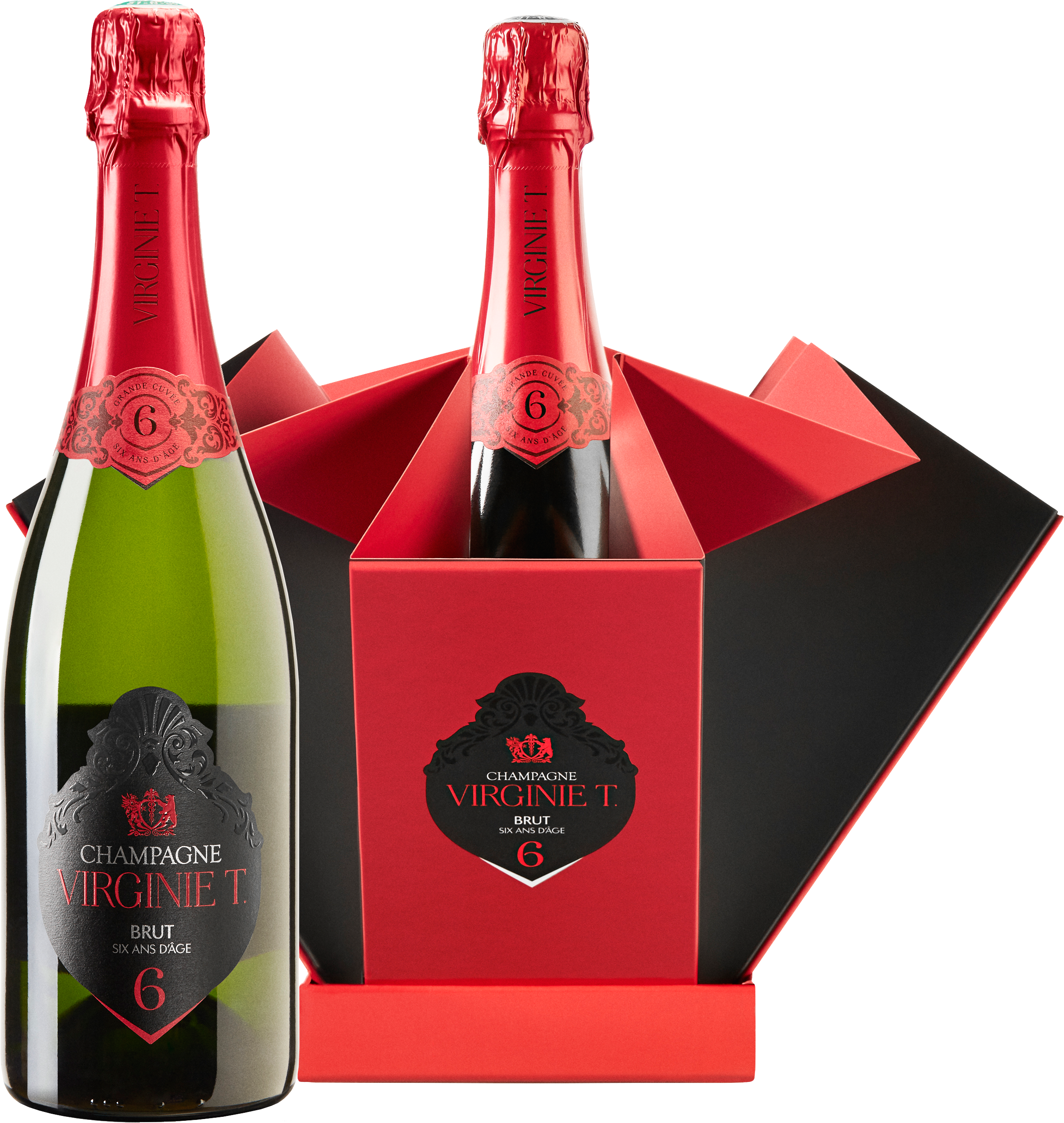 802017-grande-cuvee-6-ans-mit-ice-bucket-champagne-aoc-75-cl Virginie T. Grand Cuvée Champagne mit Ice Bucket