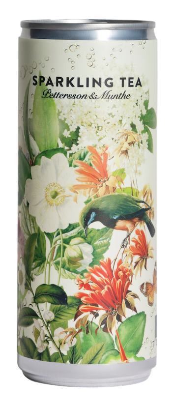 Green Tea Rhubarb Sparkling Tea Alkoholfrei