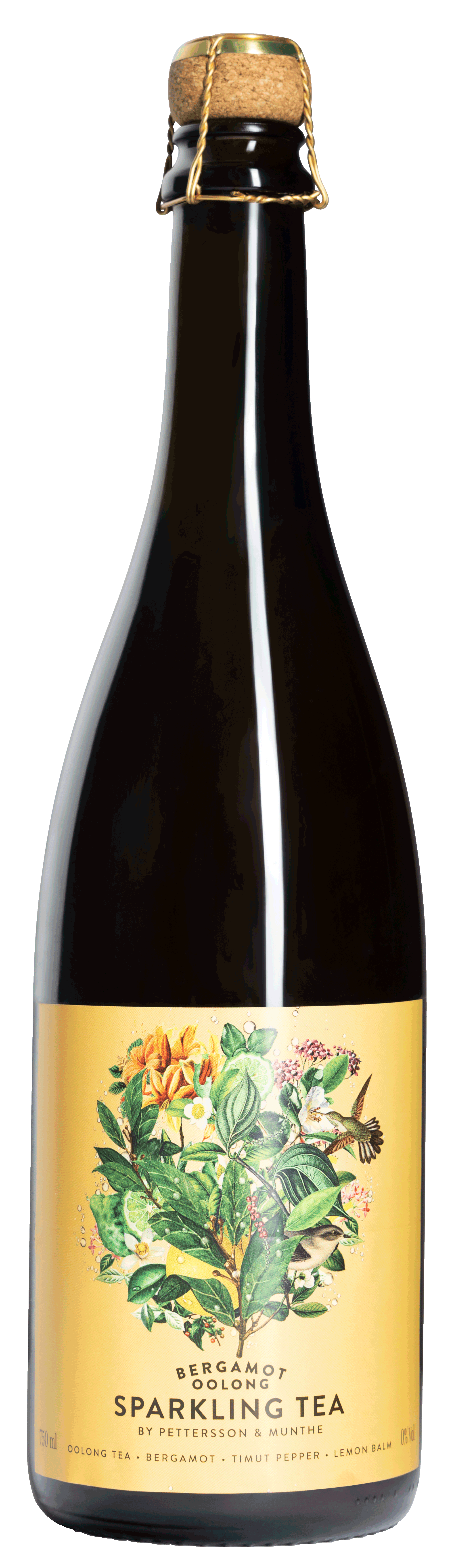 Oolong Bergamot Sparkling Tea Alkoholfrei